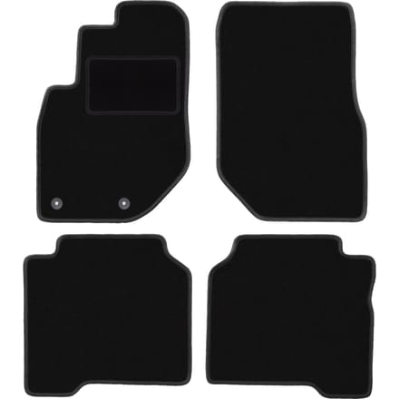 Zwarte veloursmatten voor: Hyundai Terracan SUV (2001-2006)