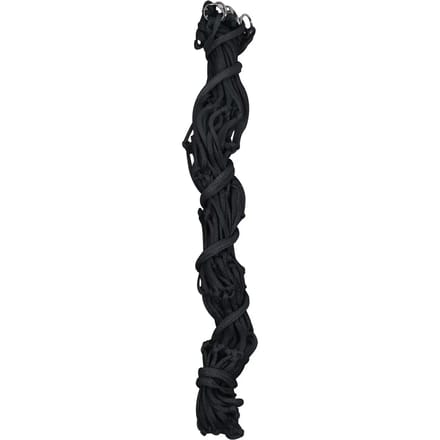 QHP - Hooinetje - Lengte 100cm - Inhoud 2-3 kg - Maas 8 cm - Zwart