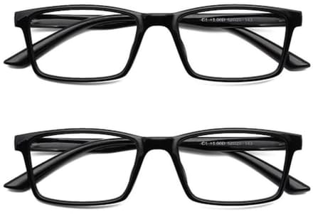 Flexibele Leesbril met Blauwlichtfilter (2-pack) - Ideaal voor Comфортabel Lezen zonder Oogvermoeidheid