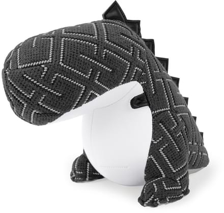 Zuny - Kvadrat - Boekensteun - Dino Bobo - Grid - Black