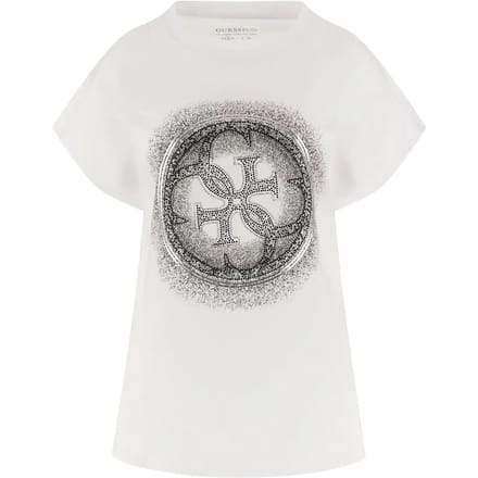 Dames-T-shirt Guess 4G Shaded Hotfix