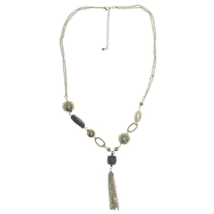 Behave - Ketting goudkleur met hanger, 62 cm