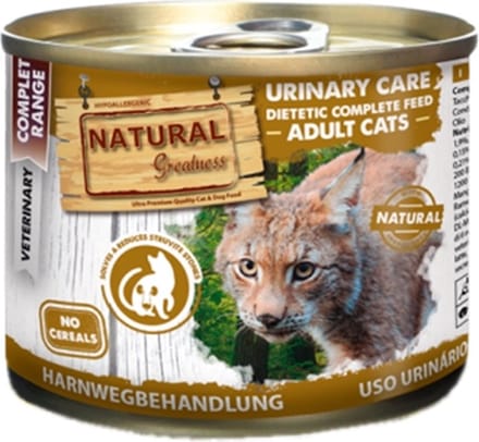 Natvoer Katten Natural Greatness - Urinary Care Graanvrij - 200gr voor Blaasproblemen