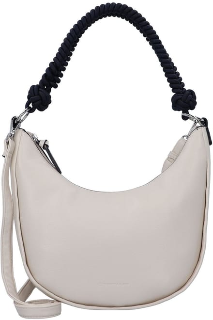 TOM TAILOR Schoudertas Alanis Hobo Bag Cream White Crème