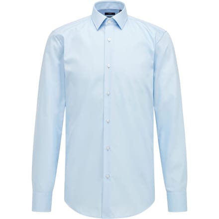 Boss Heren Eliott Regular Shirt (Blauw)