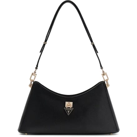 GUESS schoudertas Patsie Shoulder Bag Black zwart