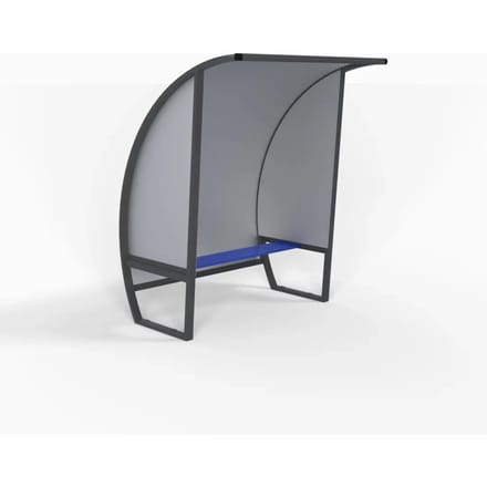 Volledig aluminium 3-persoons touch shelter Sodex Sport