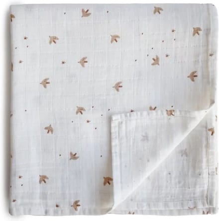 Mushie hydrofiele doek sparrow 120 x 120