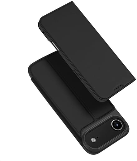 Dux Ducis Skin Pro Case for iPhone 17 Air with Flip and Card Slot - Black