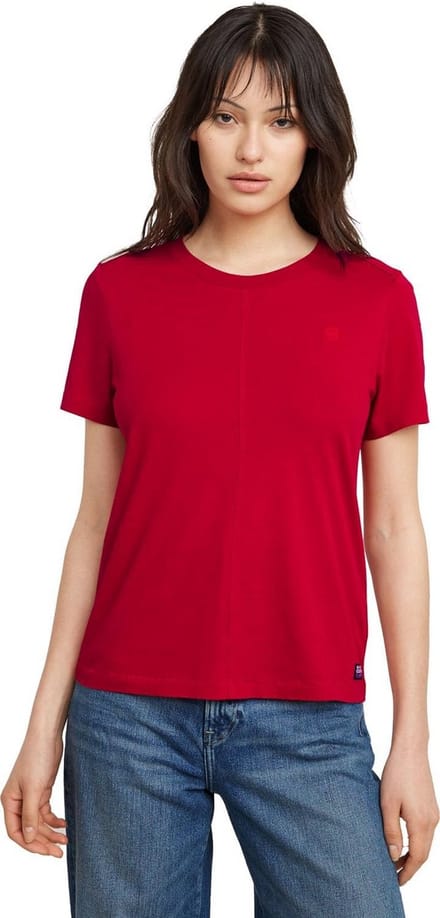 Dames T-Shirt met Stijlvolle Voorkant Naad