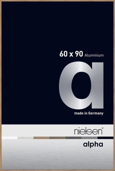 Nielsen Alpha Aluminium Wissellijst Oak 60x90cm