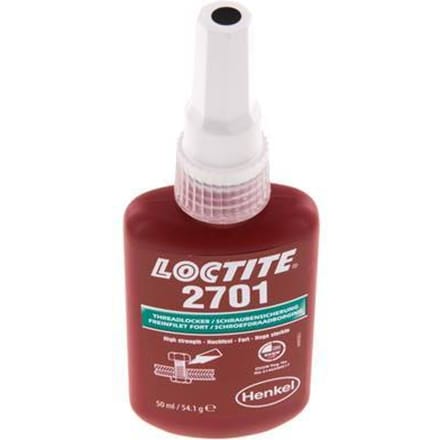 Loctite 2701 Groen 50 ml Schroefdraad borger