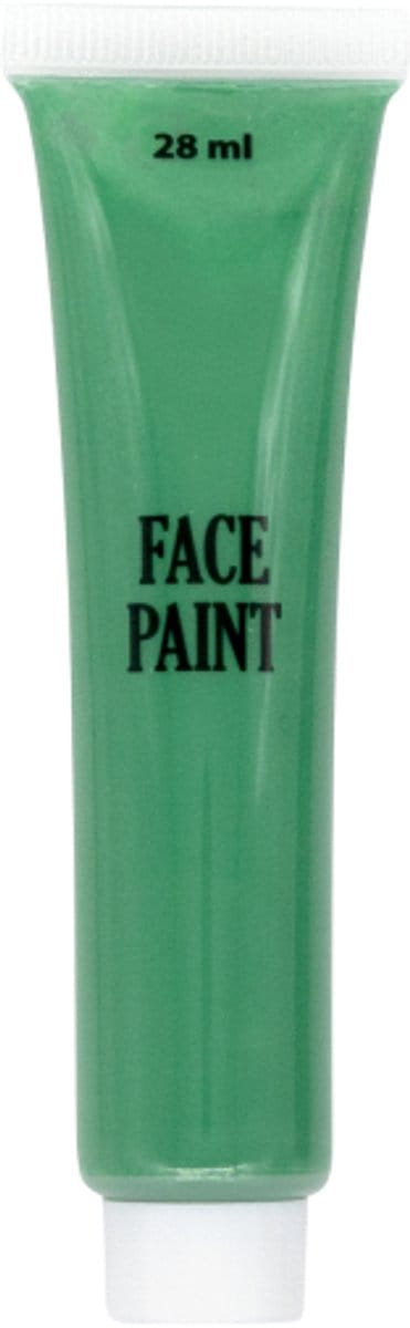Professionele schmink/make-up créme groen, tube 28ml - op waterbasis - gebruiksklaar