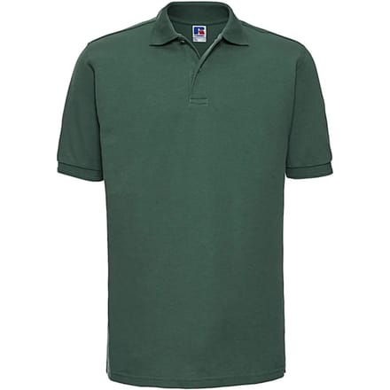 Men's Hardwearing Polycotton Poloshirt 'Russell' Sky Blue - M