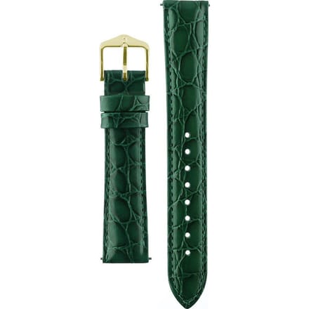 Hirsch 12302840NQ-1-16 Crocograin Horlogeband