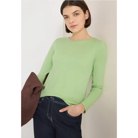 Shirt met boothals