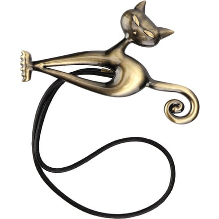 Huishouden Schattige Kat Magnetische Raamgordijn Clips Gesp Riem Tieback Huisdecoratie Brons brons