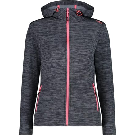 Dames fleece met capuchon CMP