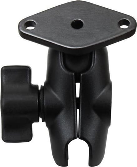 RAM Mount Klemarm Kort met Diamant Basis en B-Kogel (25 mm)