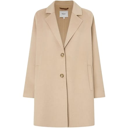 Pepe Jeans Solange Jas Beige M Vrouw