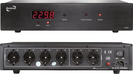 Audio Dynavox - Dynavox HiFi-Netfilter X7000B zwart