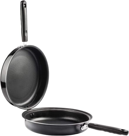 Inductie Tortilla Pan 24cm - Aluminium Koekenpan met Non-Stick Coating