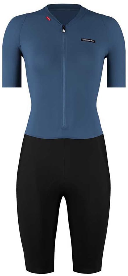 Etxeondo Binamic Wieler Skinsuit Blauw S Vrouw