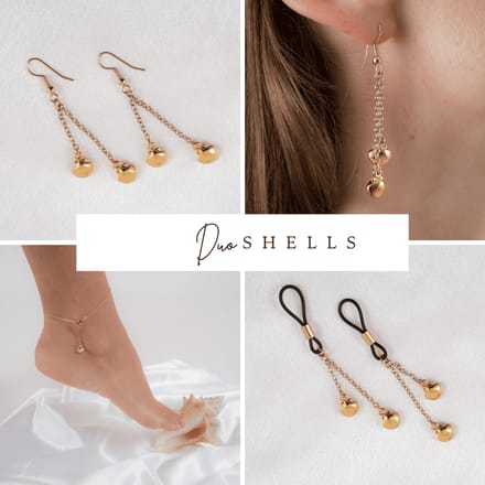Sylvie Monthulé - Set Duo Muscheln | Gold
