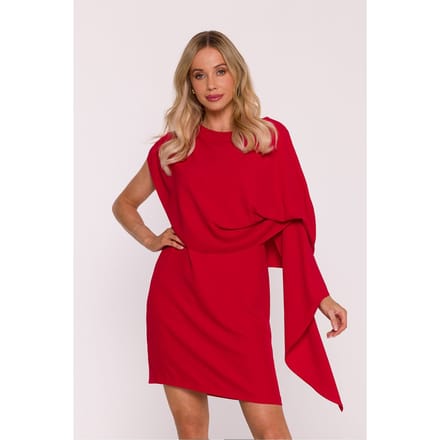 Cape Grace Dress - Rot / M
