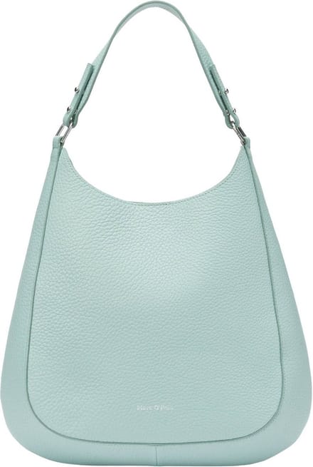 Marc O'Polo Schoudertas Binna Hobo Bag Frozen Blue Mintgroen