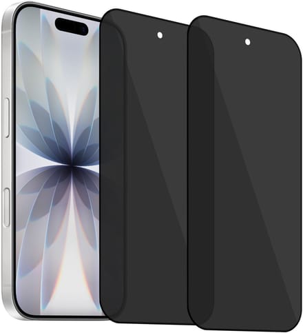 ChiGuard Privacy Screenprotector 2x geschikt voor iPhone 17 Screenprotector - Beschermglas - Privé GuardCover