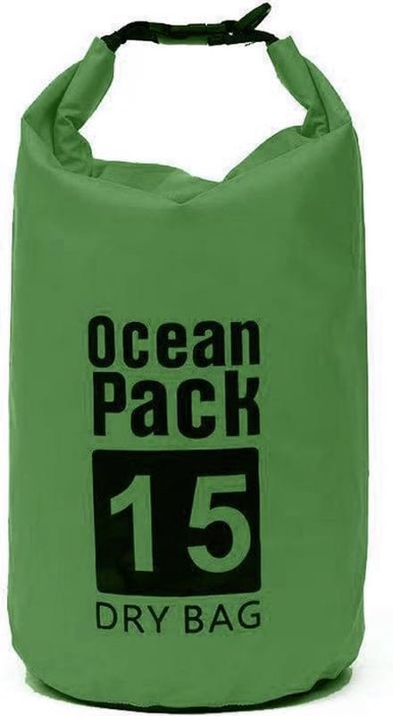 Nixnix® - Waterdichte Tas - Dry bag - 15L - Groen - Ocean Pack