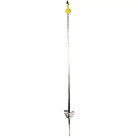 Ovale metalen paal Beaumont (x25)