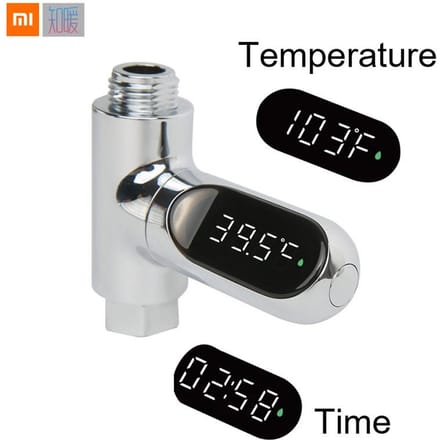 Xiaomi ZHINUAN V2-thermometer met een LED-scherm wit