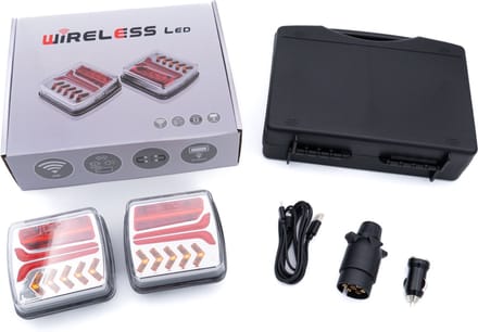 Verlichtingsset draadloos LED 12V / 24V