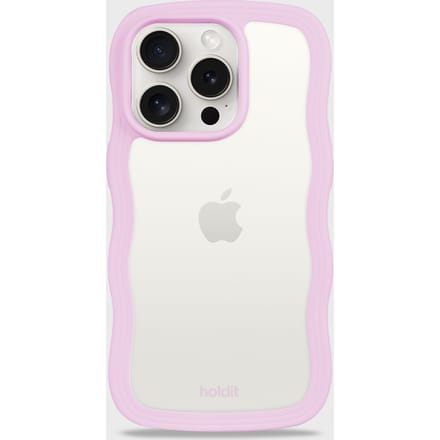 Phone Case Wavy Lilac/Transparent iPhone 14 Pro