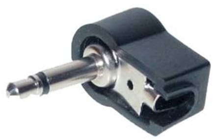 3,5mm Jack (m) connector - plastic / haaks - 2-polig / mono