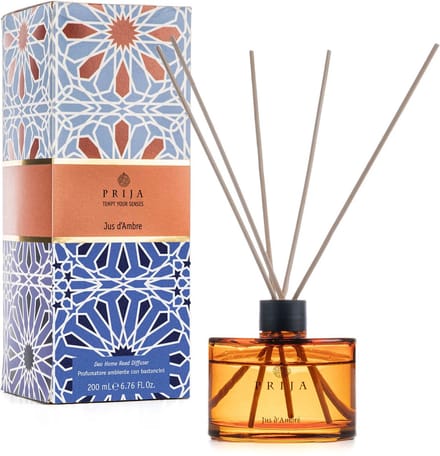PRIJA Jus d'Ambre Aromatische luxe geurstokjes PREMIUM 200ml
