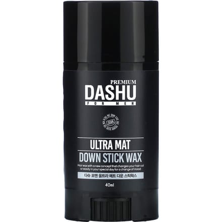 Dashu, for men, premium ultra matte down stick wax, 40 ml