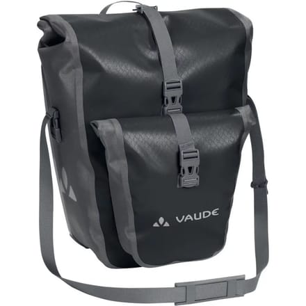 VAUDE Aqua Back Plus Dubbele Fietstas - 51L (2x 25,5L) - Zwart