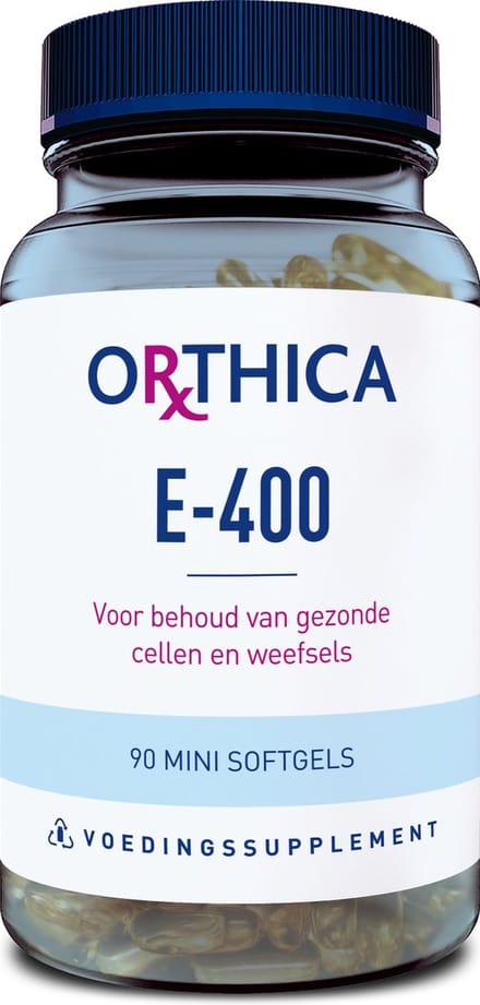 Orthica E-400 - vitamine E - 90 mini softgels