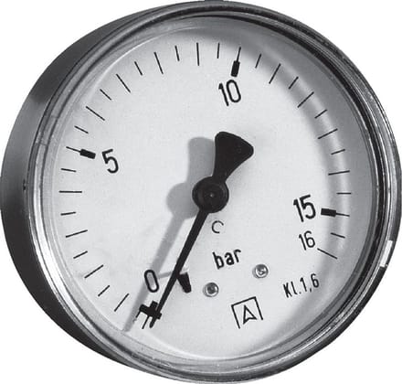 Wilo Mechanische toebehoren Manometer 0 - 10 bar, 2033535