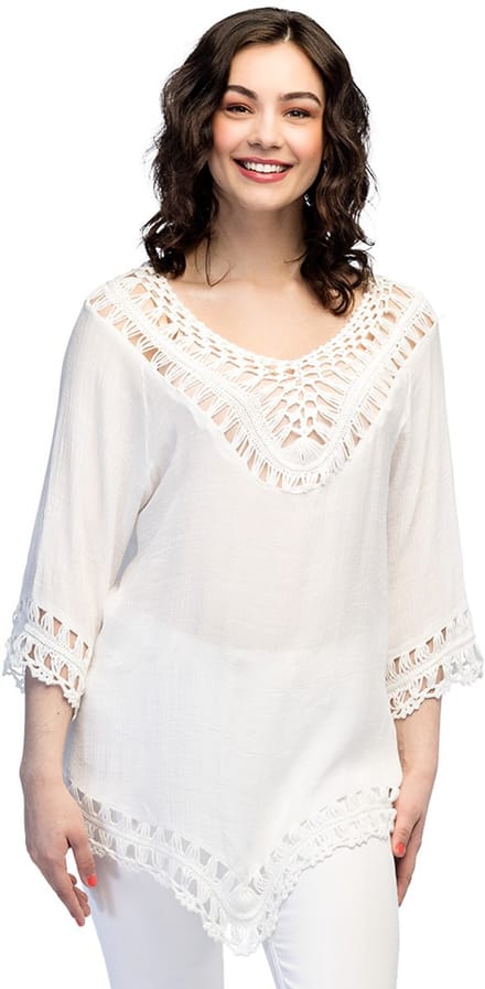 Boland - Tuniek Salinas - Volwassenen - Hippie - Festival - Boho