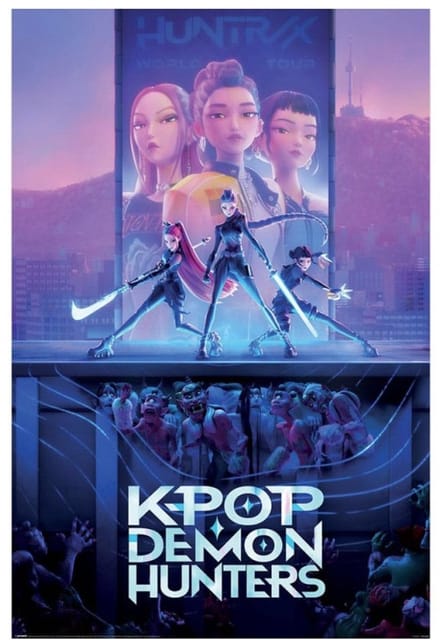 KPop Demon Hunters Key Art Unisex Poster - meerkleurig - Standard