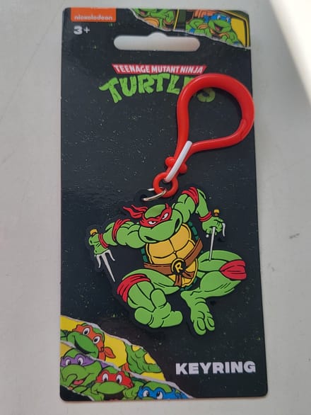 Sleutelhanger / Tashanger Nickelodeon Teenage Mutant Ninja Turtles - Raphael