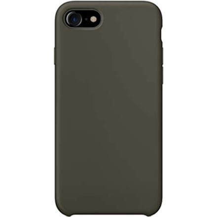 iPhone 7 Siliconen Back Cover - dark olive