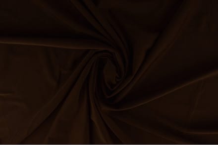 Lycra stof - Bruin - 1 meter - Per meter - 155cm breed