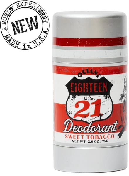18.21 Man Made Deodorant Sweet Tobacco 2.6oz