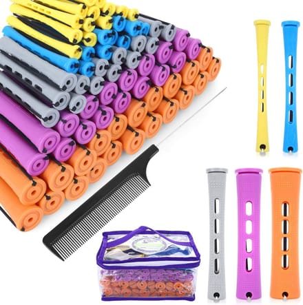 Krulspelden set voor perfect krullen - 100 stuks in 5 maten