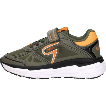 Replay Christal JR Boy 5 Sneakers Laag - Groen - Maat 35